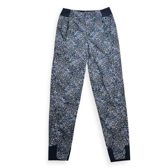 ATHLETA Women’s Kinetic Abstract Print Trekkie North Tapered Jogger Size 6T Tall - Picture 4 of 8